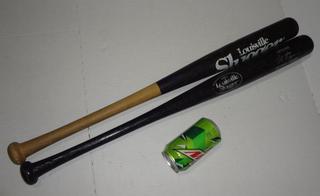 Two Wood Louisville Slugger Baseball Bats, 300 Hitter Series, Pro Genuine  Detroit Tigers, 28 to 29L Both Very Good Condition Auction