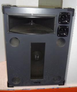 Very Nice Grey Hard Plastic Toa Full Range Speaker System, Model