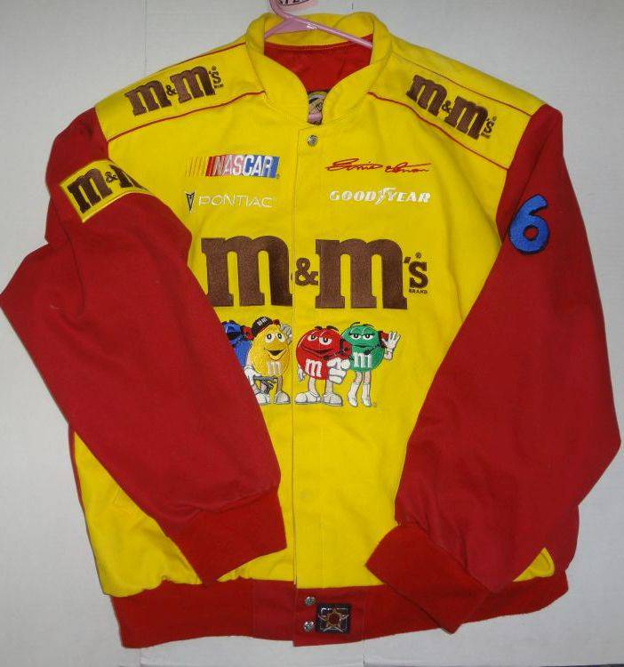 M\u0026M Nascar Racing Jacket 