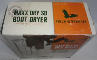 New Field and Stream Maxxdry SD Boot Dryer Auction 1BID