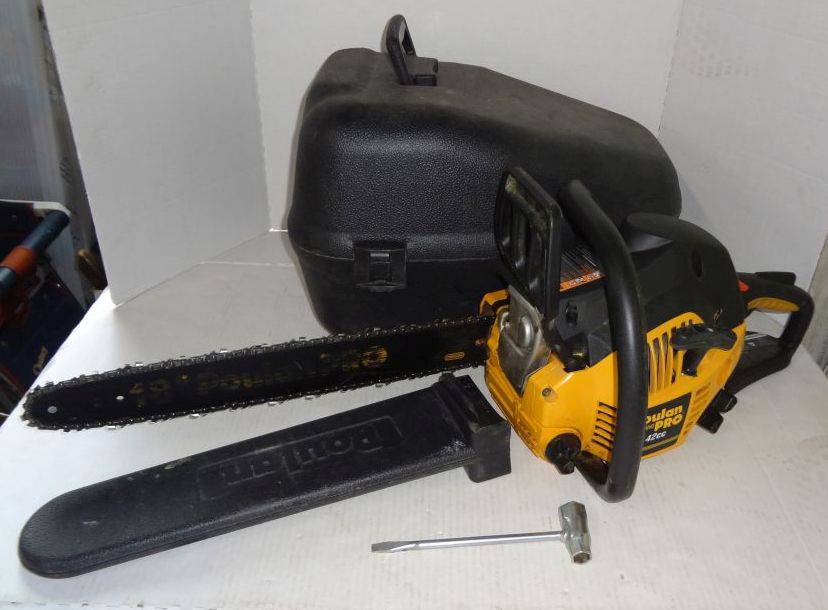 Poulan 4218 clearance chainsaw