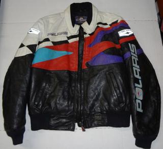 leather polaris snowmobile jacket