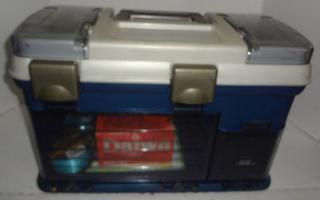 Plano 7271 Tackle Box Loaded With Line, Baits, Harness For Walleye, Bass Fishing, Nice Ryobi Spinning Reel, Good to Very Good Condition, 17"W x 9"D x 11"H Auction | 1BID Plano 7271 Tackle Box Loaded With Line, Baits, Harness For Walleye, Bass Fishing, Nice Ryobi Spinning Reel, Good to Very Good Condition, 17"W x 9"D x 11"H Auction | 1BID