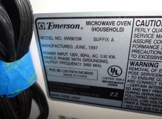 emerson microwave mw8675w