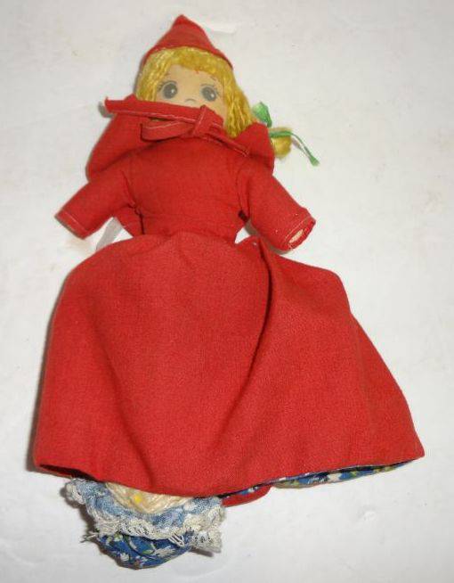 little red riding hood wolf doll