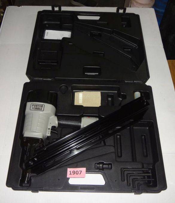 Porter Cable Clipped Head Framing Nailer FC350 In Case With Manual