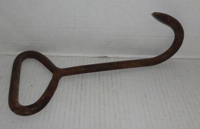 Antique Hay Hook, Good Condition For Age, Use Or Display, 5 1/2W x 11L  Auction