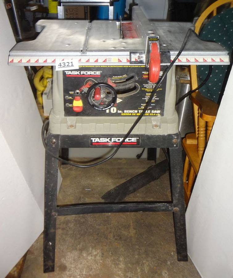 Who Makes Task Force Table Saw 