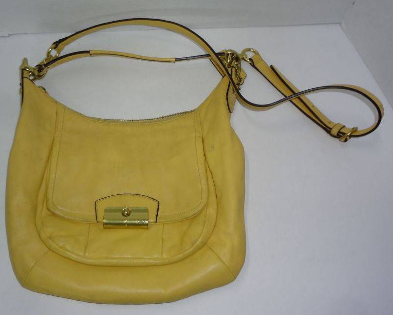 Coach Beat Shoulder Bag RARE Sample Bag With Yellow Brushstroke Patter –  Essex Fashion House