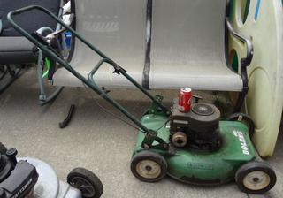 60 Green Bolens Mulching Mower 20 Cut Cut FMC 20 Adjustable Height Still Works Stored Well Needs Tuned Up Good Condition for Age Auction 1BID