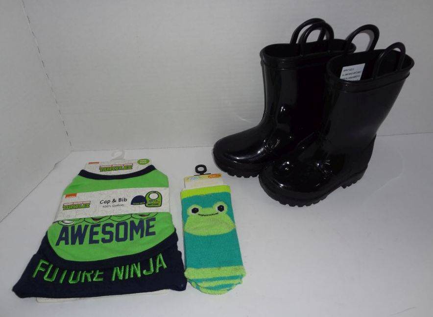 ninja turtle rain boots