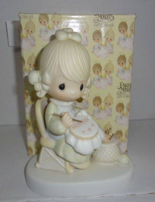 Like New 1979 Precious Moments Mother Sew Dear E3106, 5