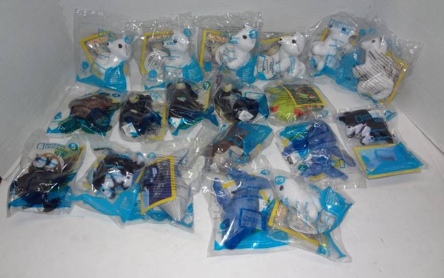 National geographic sales happy meal toys