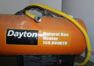 Dayton Heater Natural Gas, Works Great, 150,000 BTU Orange 9W x 26L x  16H Auction | 1BID