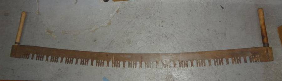 Man Crosscut Saw, Logging Lumberjack 