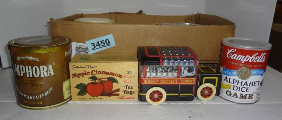 douwe egberts pipe tobacco Vintage AMPHORA Cavendish RED Tin Six Amphora Pipe Tobacco Cans,