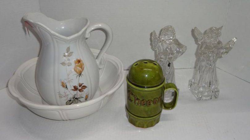 mccoy pitcher and bowl set 7529