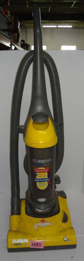 Yellow \u0026 Gray Eureka Maxima Vacuum 