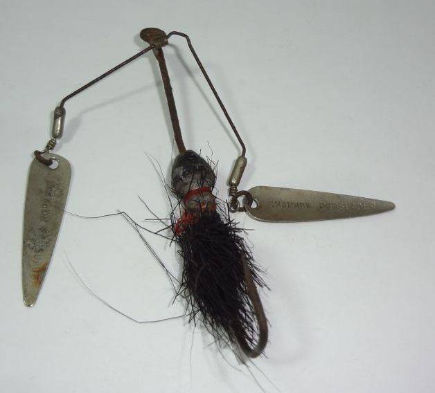 Vintage Shannon Persuader Twin Spinner Fishing Lure, Unique Rig