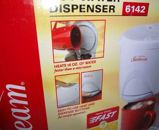 Sunbeam Hot Shot Hot Water Dispenser, Brand New in Open Box