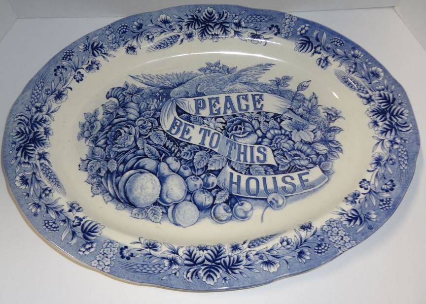 Currier and ives platter best sale