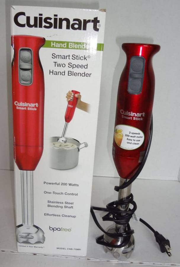 Cuisinart Smart Stick Hand Blender, Two-Speed