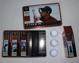 Tiger Woods US Open Collector Golf on sale Balls