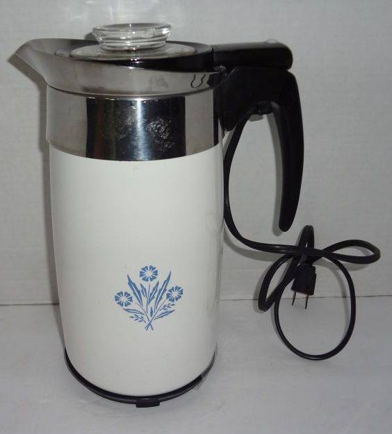 At Auction: Corning Ware Coffee Percolator