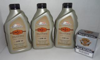 HARLEY DAVIDSON SYN3 20W50 SCREAMIN´ EAGLE® FULL SYNTHETIC OIL