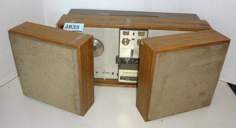 Wollensak 3M Reel to Reel Tape Recorder, Worked When Last Used but Missing  Power Cord to Test, AS-IS, No Left Record Button, Fair Condition, 20W x  10D x 10 1/2H Auction