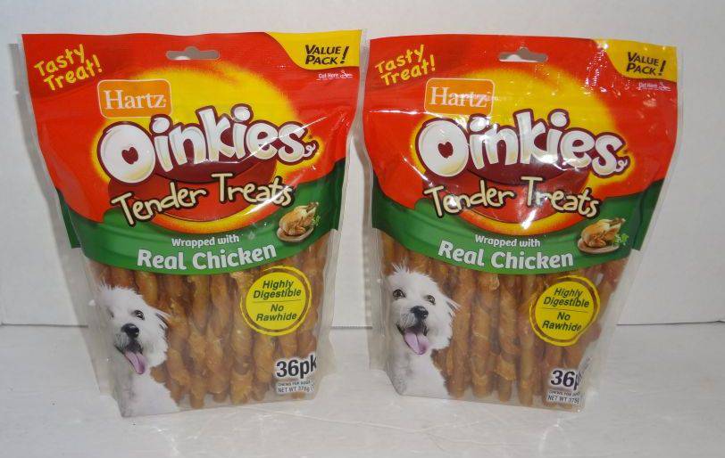 hartz oinkies tender treats