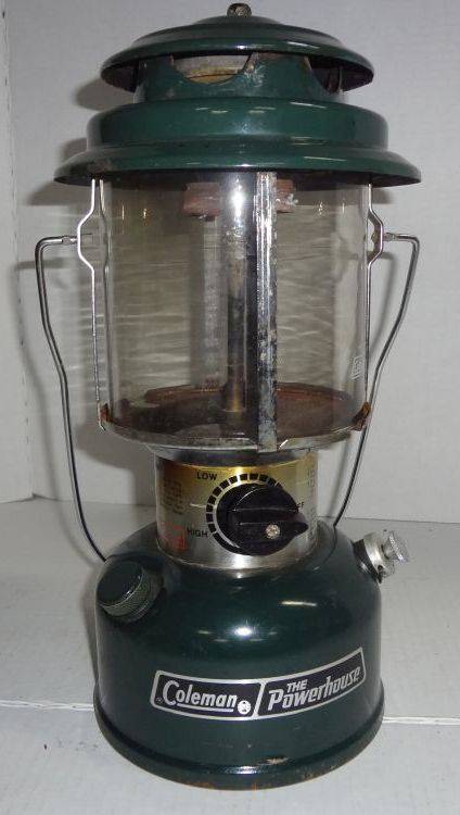 1985 Coleman Powerhouse Model 290 Lantern, Holds Pressure