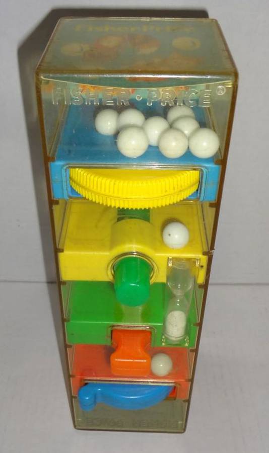 kor overdrive Føderale Vintage 1971 Fisher Price Tumble Tower, Made in USA, No. 118, 10 1/2"L x 3  1/4"Sq, Very Good Condition Auction | 1BID