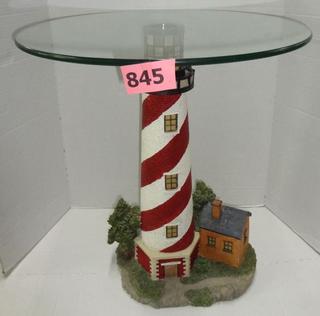 lighthouse end table