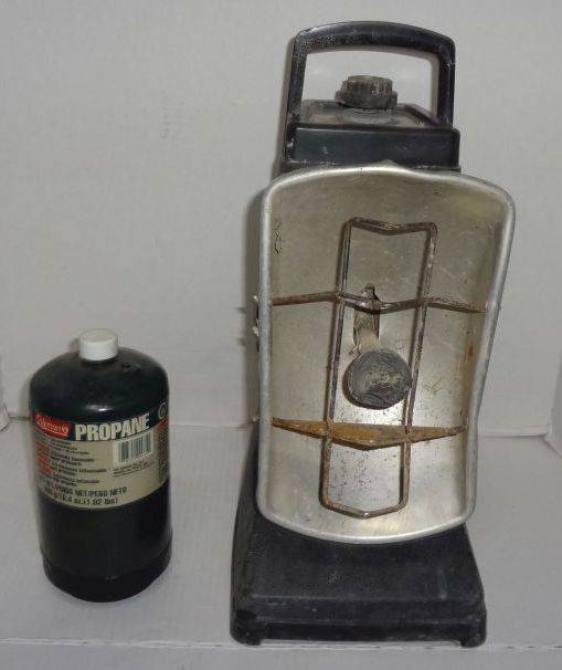 Coleman Radiant Heater, Focus 5, Comes With New 1 Lb Propane Tank, From  Storage, Untested As-Is, 6W x 10D x 16H Auction | 1BID