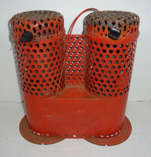 Vintage Double-Burner, Seater Heater, Hot-Ter Heater Stove Vintage Double-Burner, Seater Heater, Hot-Ter Heater Stove