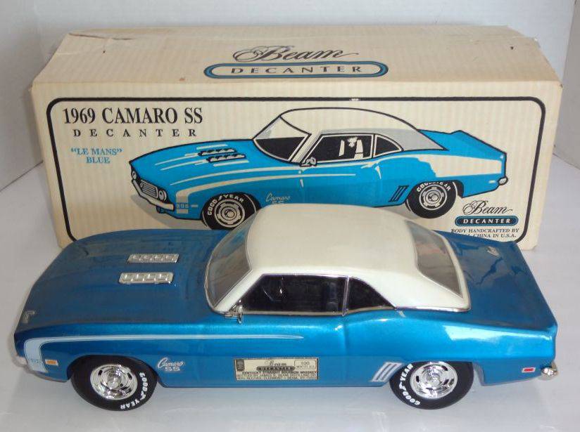 BEAM 1969 CAMARO SS カマロ カーボトル ウイスキー Beam's 1969 Camaro Ss Whiskey Decanter **