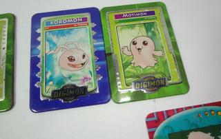 Digimon! 3-Metal Taco Bell Cards, Good Condition, Motimon, Koromon, and  Megakabuterimon & 3 Digimon Movie Cards, Cards in Fair Condition Auction |  1BID