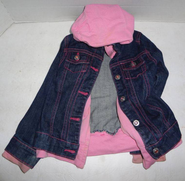 Cute Little Girls Denim Jean Jacket 