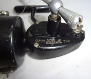 Vintage Garcia Mitchell 300 Open Face Spinning Reel - Made in France