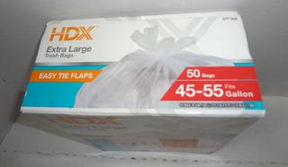 Sold at Auction: HDX Extra Large Trash Bags