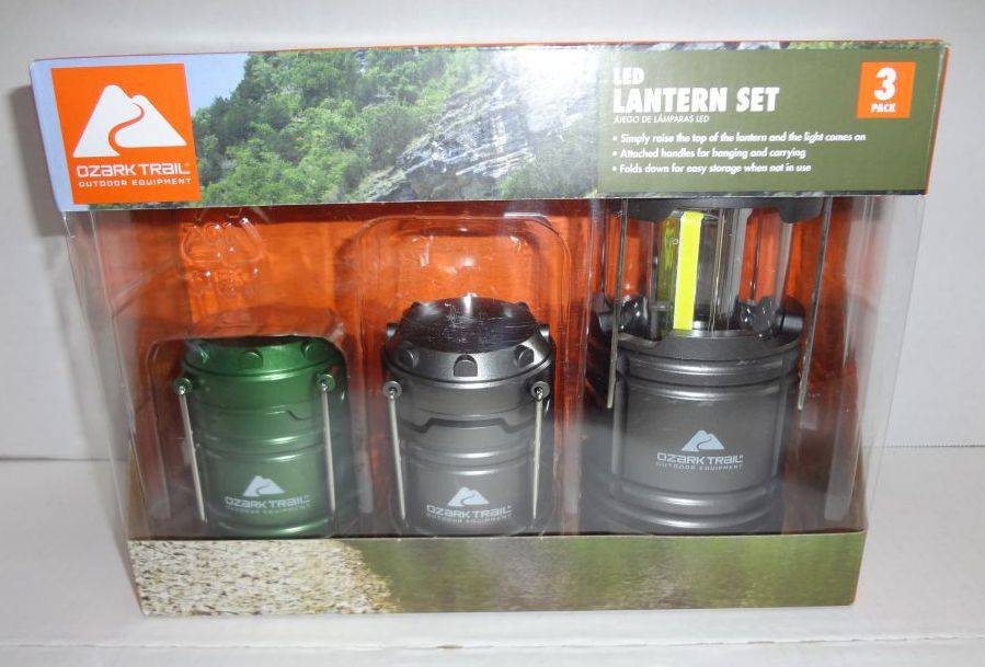 ozark trail portable lighting set
