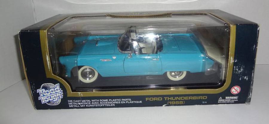 Road Tough Thunderbird 1/18 Road Legends 92068 1:18 1955 Ford