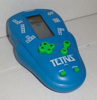 Vintage Year 2000 Radica Tetris Handheld Electronic Game, Tested and Works,  Needs Batteries, 5