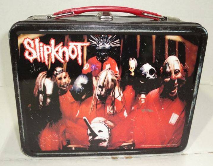 Slipknot Metal Lunch Box, Fair Condition, 9