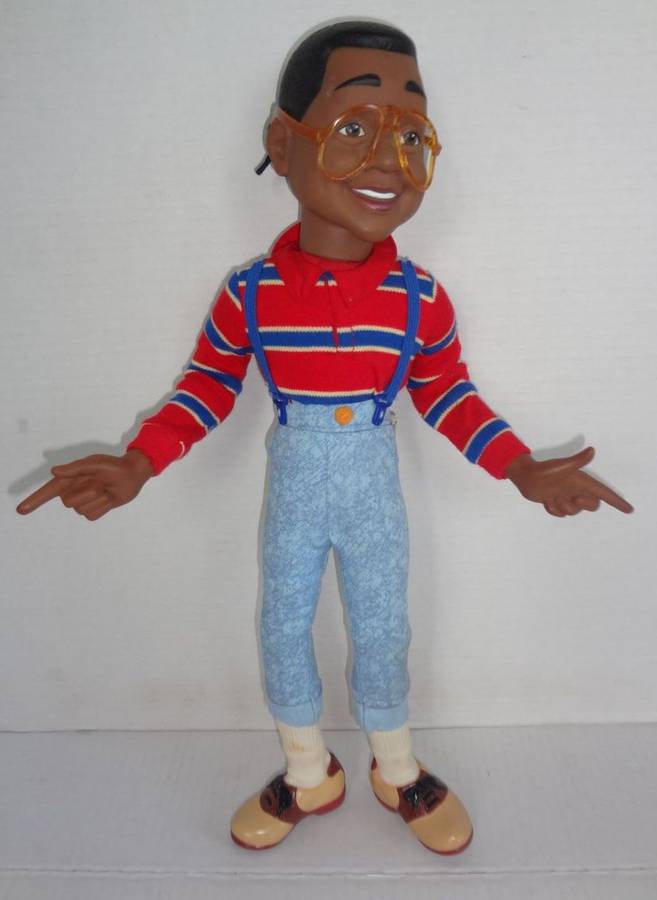 Steve urkel pull string hot sale doll