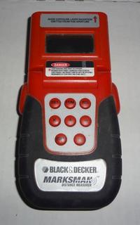 Black Decker Marksman Light Distance Measure Plastic Works