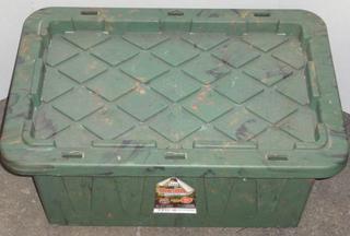 Sold at Auction: (22) Homz, Plastic Storage Bins With Lids