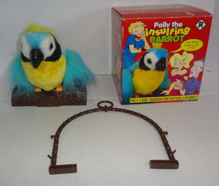 Cursing parrot outlet toy