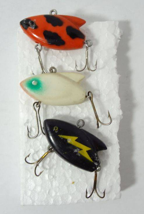 Three Japan Made Heddon Sonic Look Lures in Good Condition, 1 1/2L Plastic  Rattling Auction